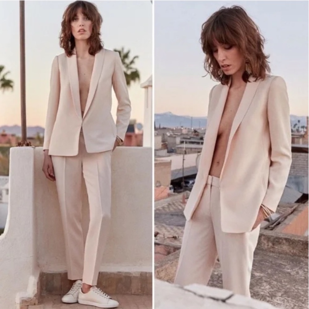 Sezane Linen dress pants